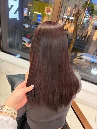 ロング 髪質改善🫧透明感 カラー💞はな🎀のヘアスタイル