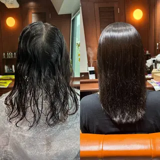 ミディアム カラー パーマ ヘアアレンジ 💟Opus/ Mizuki🐕💟のヘアスタイル