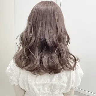 ミディアム カラー 【ブリーチカラー】 🌈ALIVE若山葵のヘアスタイル