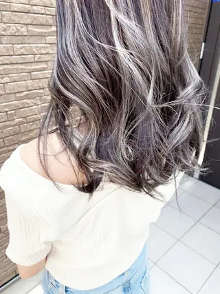 ミディアム カラー ルーチェヘアー 北摂エリアNo.1のヘアスタイル