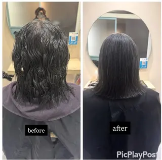 ミディアム 丹野 圭太のヘアスタイル