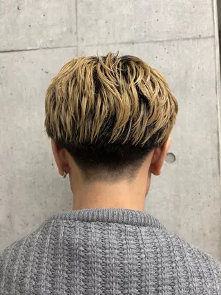 カラー メンズ Flat.千葉(JAGARA)所属・Riko ‪.のヘアスタイル