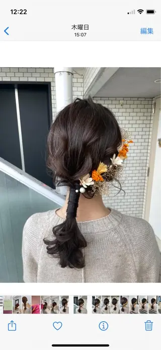 ヘアアレンジ 参列・イベントヘア♡ ゆいなのヘアスタイル