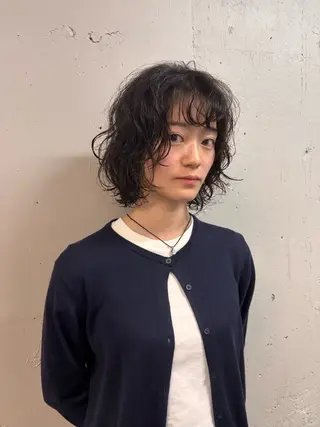 ショート パーマ ボブとパーマの達人 /美容室難民の方是非のヘアスタイル