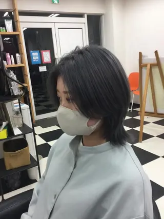 ショート カラー 菊地　智 【LAZO】千歳船橋のヘアスタイル
