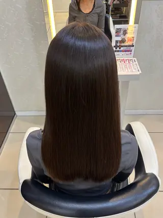 ミディアム はらだ すずのヘアスタイル
