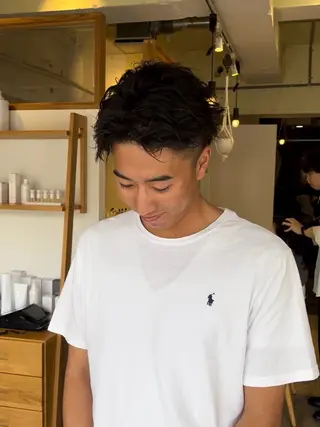 メンズ 前畑 凜のヘアスタイル