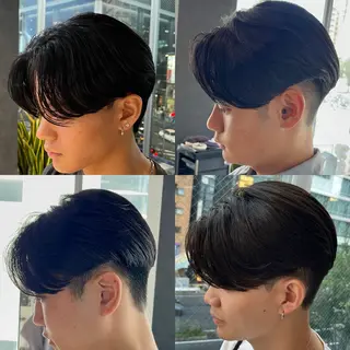 メンズ 毛流れが作れる 縮毛矯正/渡部純生のヘアスタイル