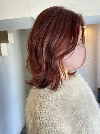 ミディアム カラー ヘアアレンジ 眠れるヘッドスパ✨ chacoのヘアスタイル