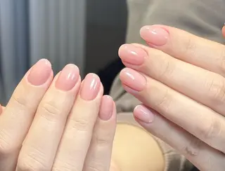 ネイル By moonネイル 🌷ワンホン/韓国風のネイルデザイン