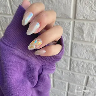 ネイル mks＊nail //  枚方長尾のネイルデザイン