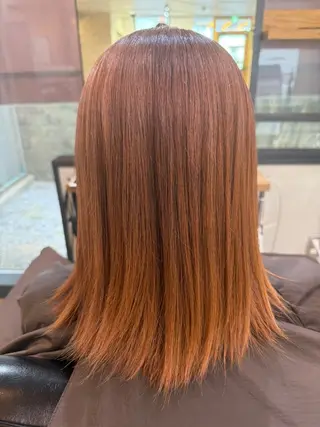 ミディアム 德永 なつきのヘアスタイル