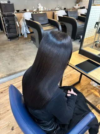 ロング 縮毛矯正＆髪質改善 特化/ゆいのヘアスタイル