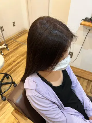 ロング カラー 🐰ハイトーンカラー 畠山 渡🐰のヘアスタイル