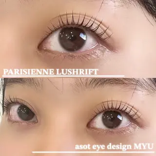 マツエク・マツパ MYU🩵 Mirajuのマツエク・マツパデザイン