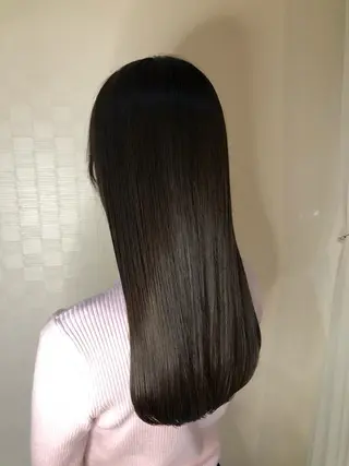 ロング ⚪️髪質改善 縮毛 店長 コウ⚪️のヘアスタイル