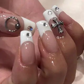 ネイル パラあり！フィルイン 美フォルムのネイルデザイン
