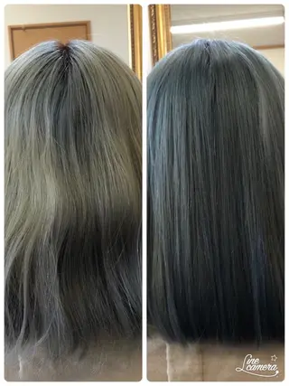 カラー 相内 満理子のヘアスタイル