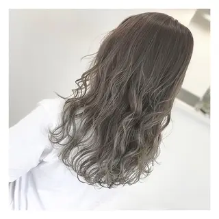 セミロング カラー ba-boo 広島のヘアスタイル