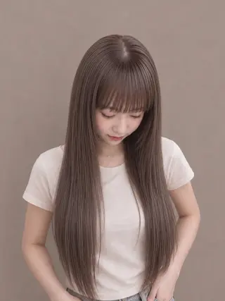 ロング wool TOKYO けいご[ブリーチ]のヘアスタイル