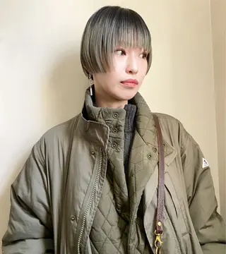 ショート カラー 坂本 裕介/パーマのヘアスタイル