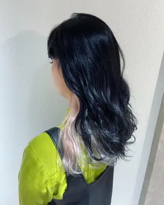 ロング カラー FABLE HAIR ファブル難波・心斎橋のヘアスタイル