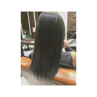ロング カラー なかの たくみのヘアスタイル