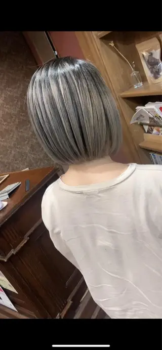 カラー 石井辰功也 フリーランス美容師のヘアスタイル