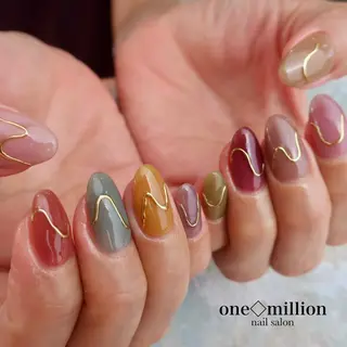 ネイル nail salon ワンミリオンのネイルデザイン
