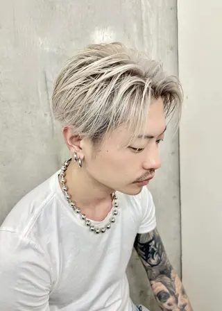 カラー メンズ 中原 祥太のヘアスタイル