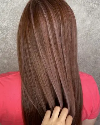 ロング カラー UNDER vr 【アンダーバー】のヘアスタイル