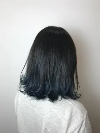 ミディアム カラー 今野 美栄のヘアスタイル