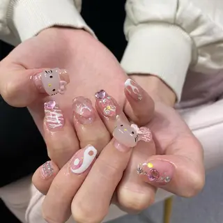 ネイル I P'ink nail salon所属・I pinknail 韓国風·持ち込み専門のネイルデザイン