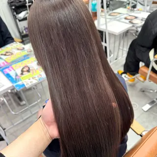 ロング カラー ヘアアレンジ ブリーチなしカラー /新百合ヶ丘/安形翔のヘアスタイル