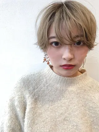 ショート カラー メンズカット特化柏駅 徒歩3分LOUのヘアスタイル
