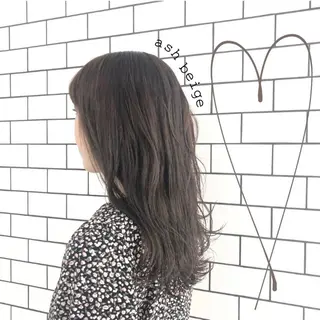 セミロング カラー お洒落パーマ/ 艶カラー/michiのヘアスタイル