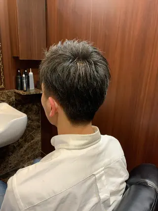 ショート メンズ 羽木 隆徒のヘアスタイル