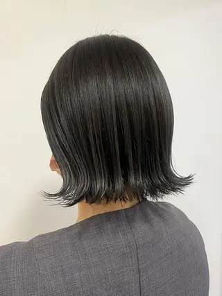 ミディアム カラー 本多結香/レイヤー /ハイライトカラーのヘアスタイル