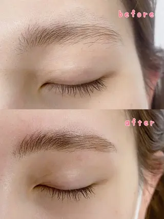 アイブロウ plumeria Ashliyのマツエク・マツパデザイン