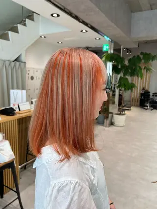 ミディアム カラー 🍀お悩み改善憧れの 美髪 小林風雅のヘアスタイル