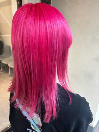 ミディアム カラー メンズ特化✨パーマ Atria横浜コンダのヘアスタイル