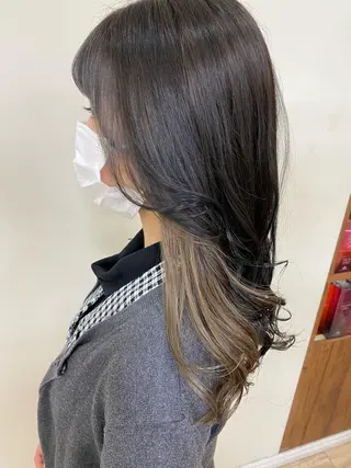 カラー SALOWIN栄 高須大貴のヘアスタイル