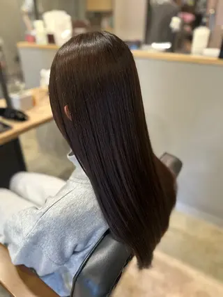 カラー 奥田 早織のヘアスタイル