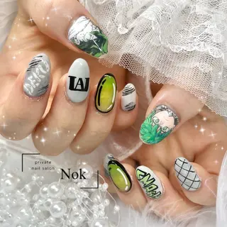 ネイル 池袋痛ネイル Nok. 渡辺のネイルデザイン
