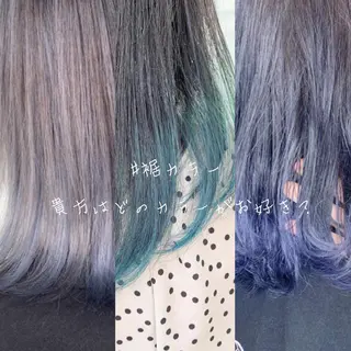 ミディアム 🫧艶髪カラー🫧 森本くるみのヘアスタイル