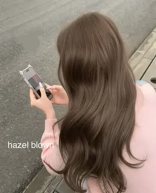 ロング 透明感・韓国系カラー 🍀cocoa🪽のヘアスタイル