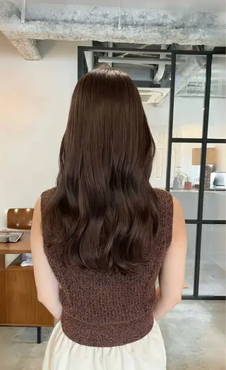 ロング カラー ヘアアレンジ 🎀suzuna 透明感colorのヘアスタイル