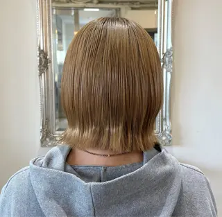 ミディアム カラー ボブ/ ヘアセット.nanoのヘアスタイル