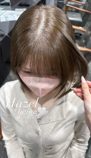 ミディアム amy .のヘアスタイル