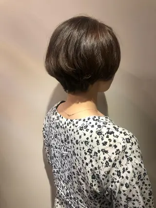 ショート メンズパーマ、カラー 大募集村上莉奈のヘアスタイル